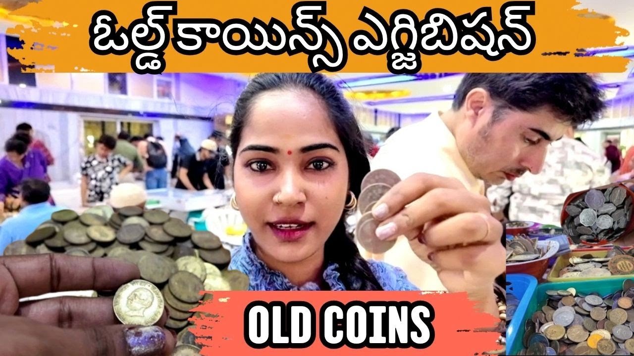 Manaintloammai Visits Old Coins Exhibition 2025 | Hyderabad Mudra Utsav  |  Indian Rare coins Expo🪙🗃