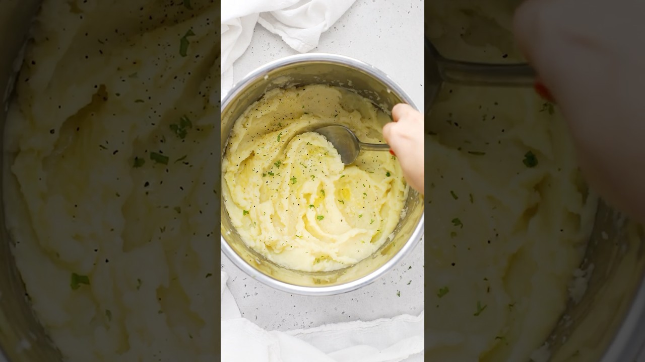 EASY Instant Pot Mashed Potatoes (Dairy-Free Option!)