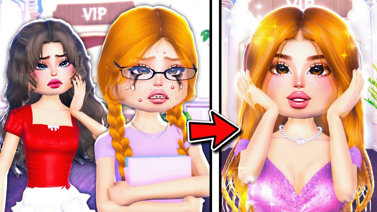 Mean Girls BULLIED Her... So I Gave Her a Makeover in Dress to Impress!