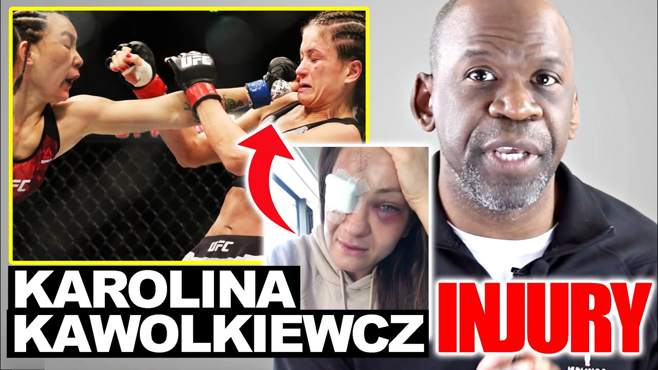 Doctor Reacts To UFC Injuries : KAROLINA KOWALKIEWICZ Eye Injury - Dr. Chris Raynor
