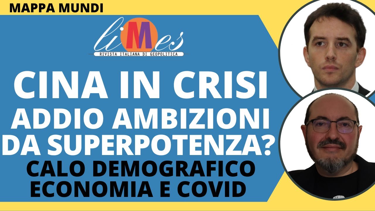 Cina in crisi. Addio ambizioni da superpotenza?  Calo demografico, economia e covid