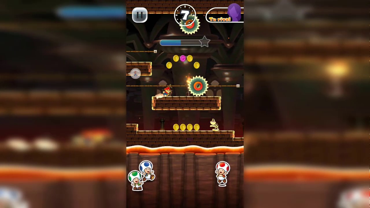 Carreras con Super mario Run