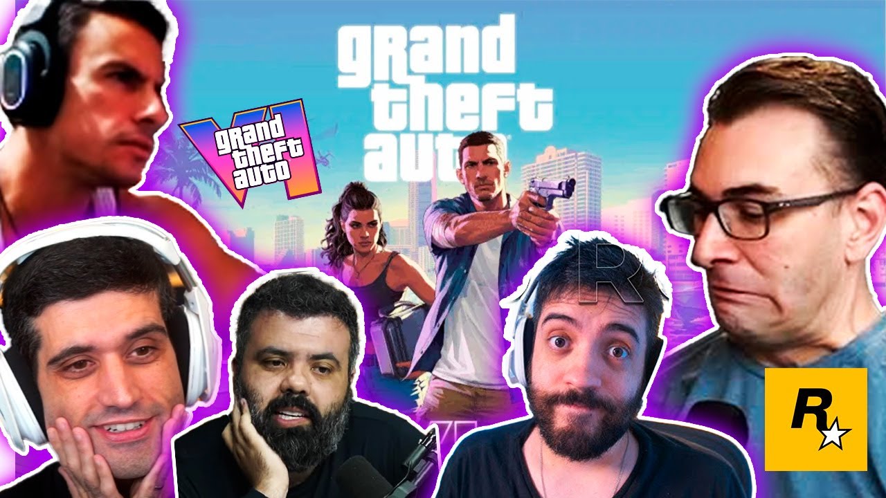 YOUTUBERS REAGINDO AO TRAILER 2 DE GTA 6