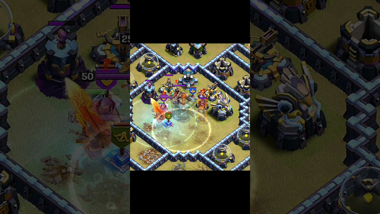 Town Hall 13 unbelievable Rc Electro Boot attack 😱🔥 II Clash of clans II #shorts #clashofclans #coc