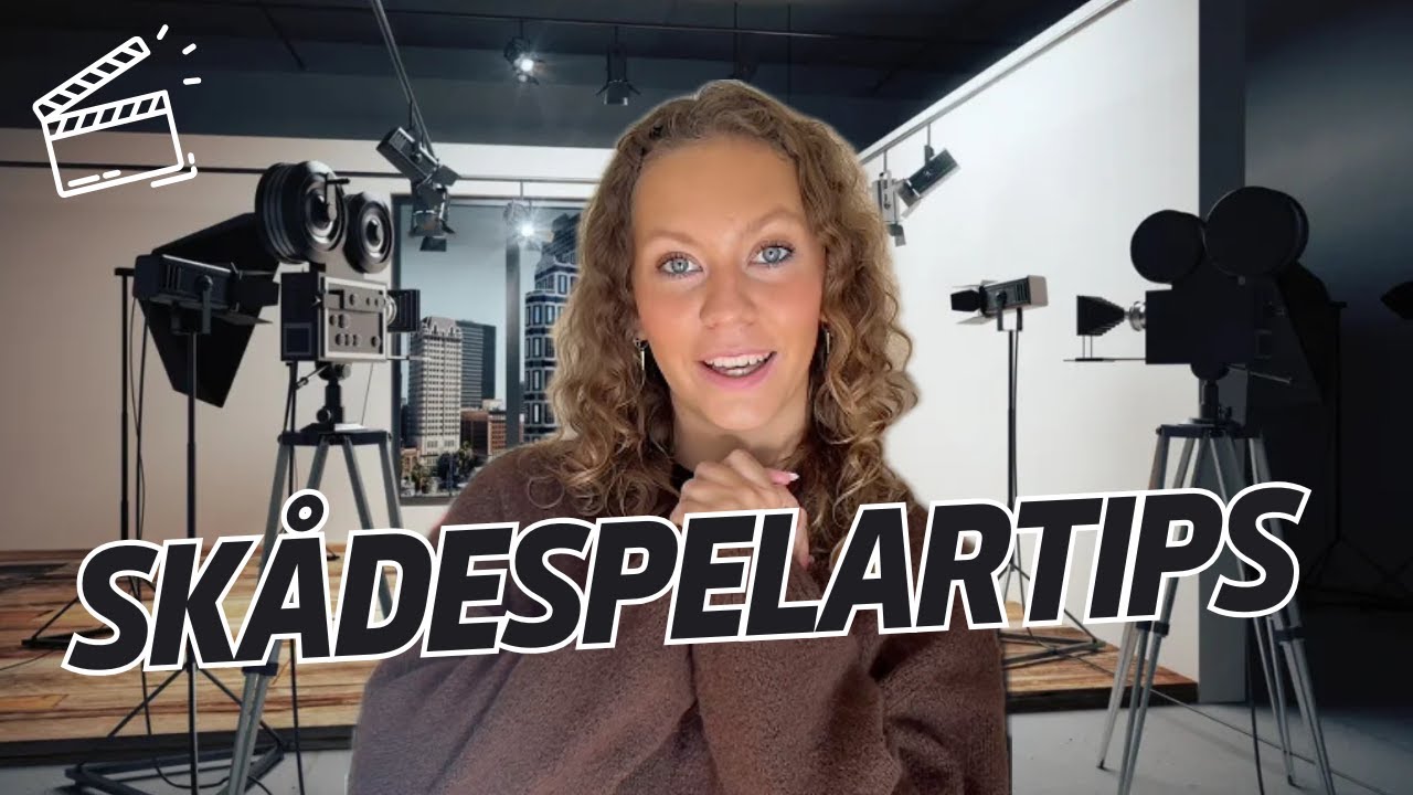 Hur man blir sk&aring;despelare! Tips & Tricks🎬🎭