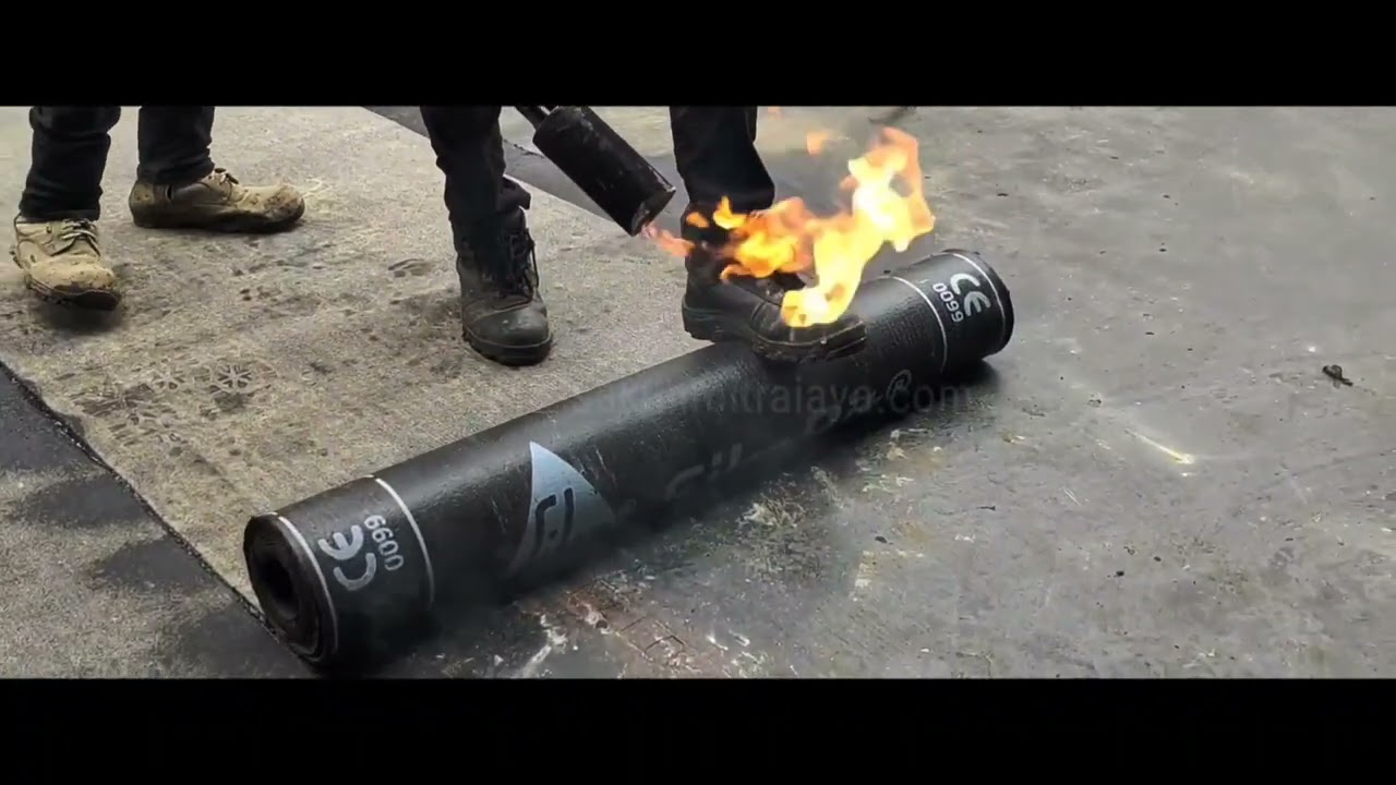 Membran bakar Sika, Gedung BNI Kec Karawang