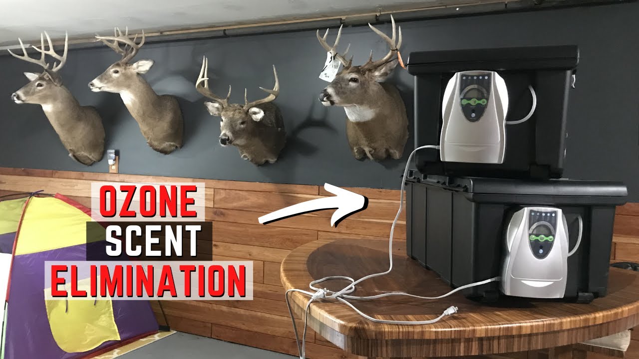 DIY Ozone Scent Elimination Tote For Deer Hunting