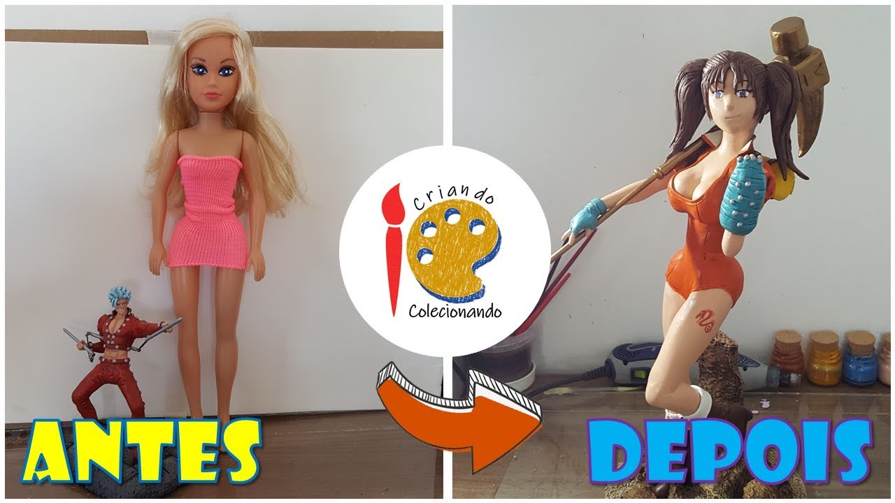 TRANSFORMEI UMA BONECA QUALQUER NA DIANE - NANATSU NO TAIZAI