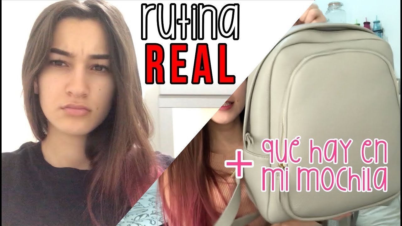 SEGUNDO PRIMER DIA DE UNIVERSIDAD + MI MOCHILA