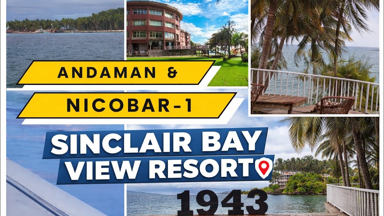 Our Beautiful Hotel Stay in Andaman |Sinclair Bay View Hotel Room Tour & First Impressions|