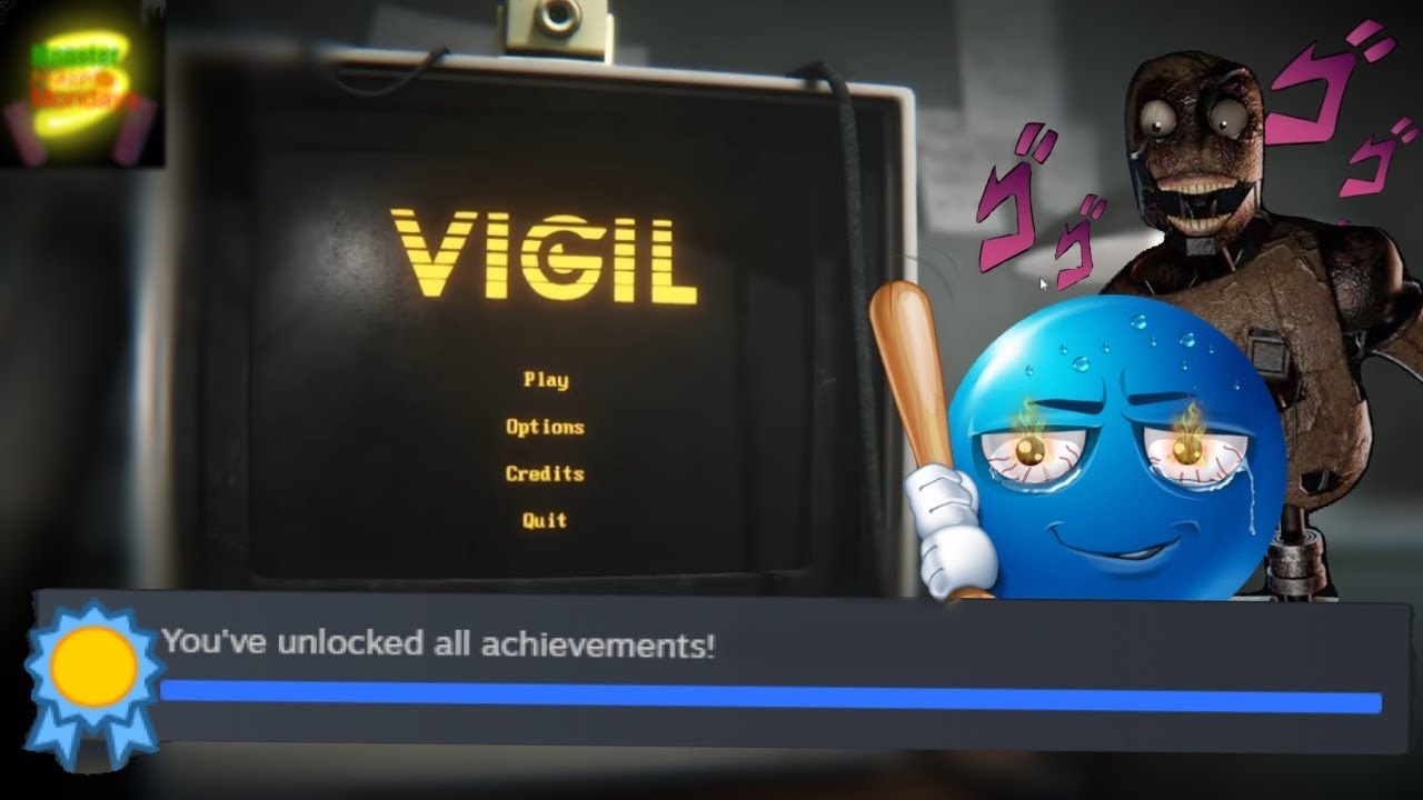 Getting 100% Achievements In VIGIL HURTS. (MMM³)