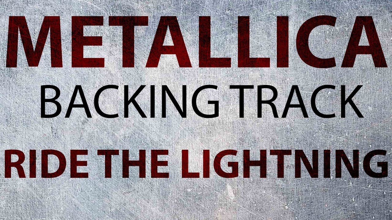 Metallica - Backing Track - Ride The Lightning (Drums and bass instrumental)