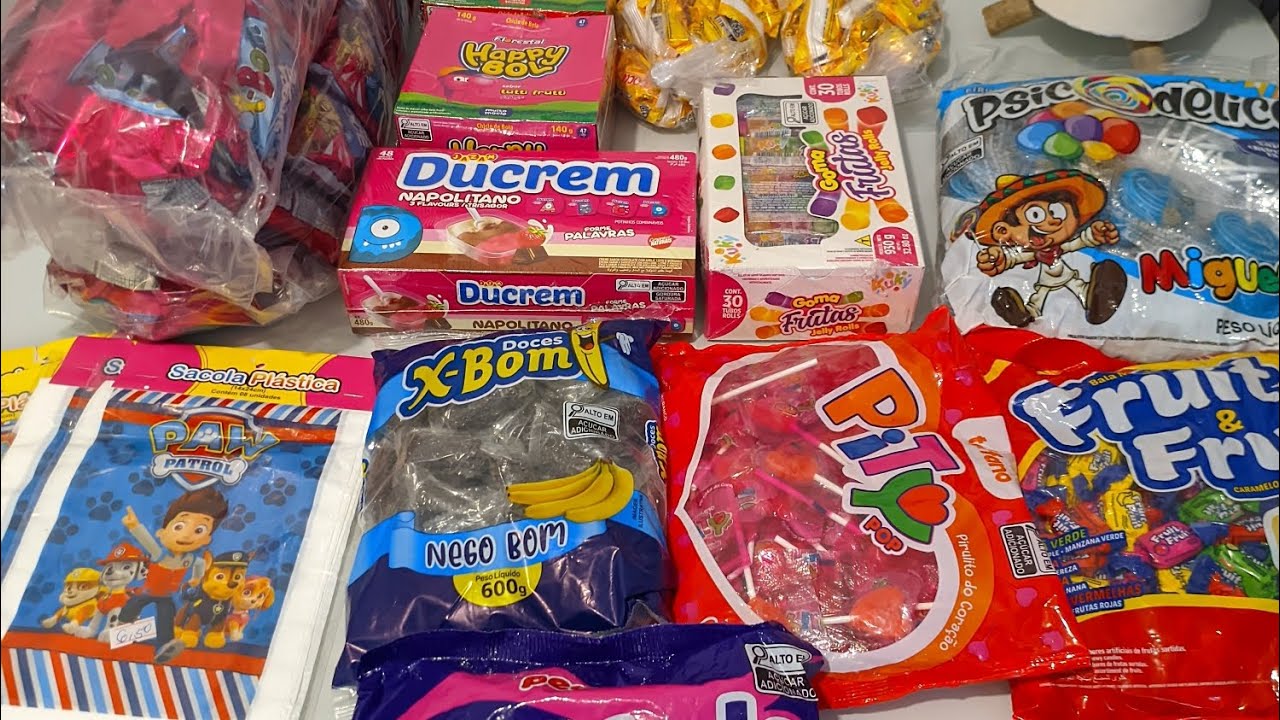 Enchendo as sacolinhas  do aniversário do Théo 🥹 ( preparativos 4 anos do Théo).