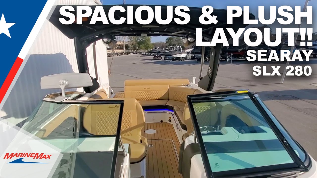 Sea Ray SLX 280 - Ultimate Luxury and Quality