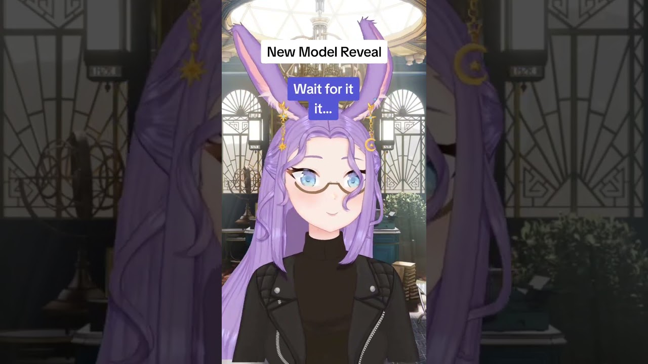 I have finally debuted my new model! Is she not absolutely gorgeous! #vtuber