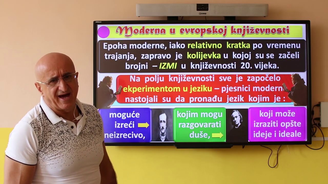 Crnogorski, srpski, bosanski, hrvatski jezik i književnost - Moderna