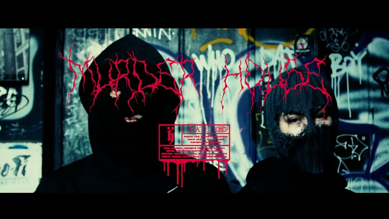 THE HATE HONEY - Murderhouse (destroy mix) [ official music video ]