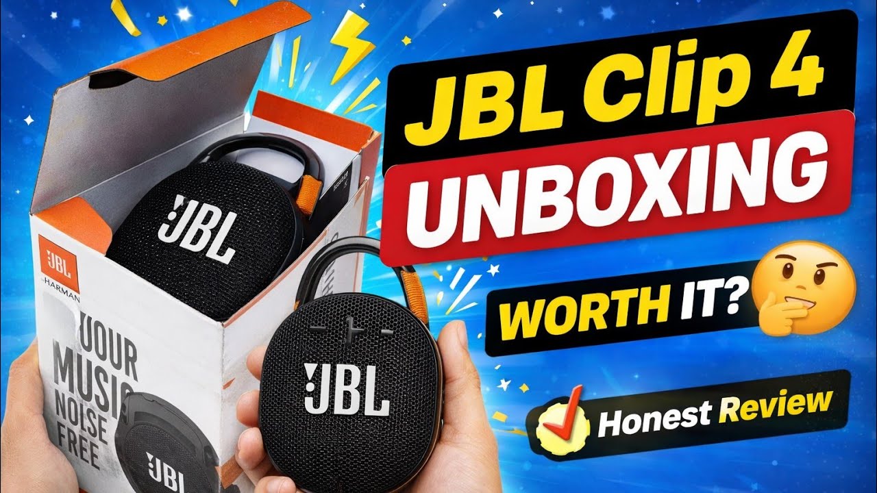 JBL Clip 4 Unboxing & Sound Test 🎶 | Worth It or Not? 🤔@BRtechnoo  #BRtechnoo