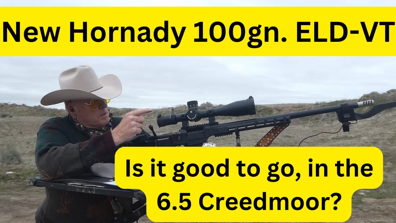 New Hornady 100 gr. ELD-VT Testing | 6.5 Creedmoor | Seekins Precision Havak Hit