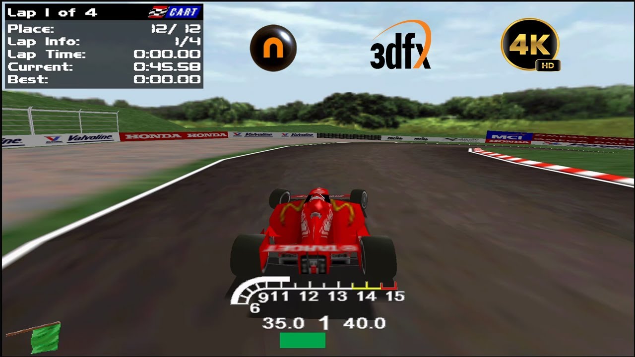 Запускайте CART Precision Racing на Windows 10 с помощью Nglide и патчей. Играйте в разрешении до...