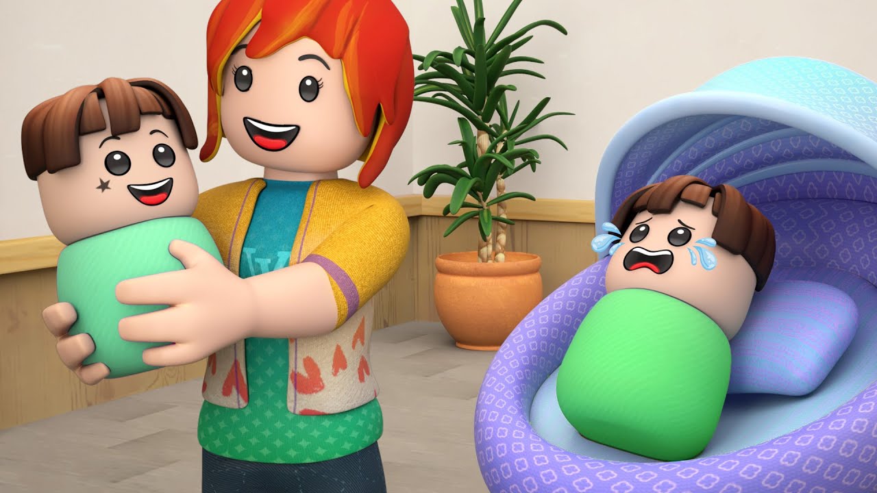 ROBLOX Brookhaven 🏡RP: Mom Only Loves ONE TWIN! | Roblox Bacon