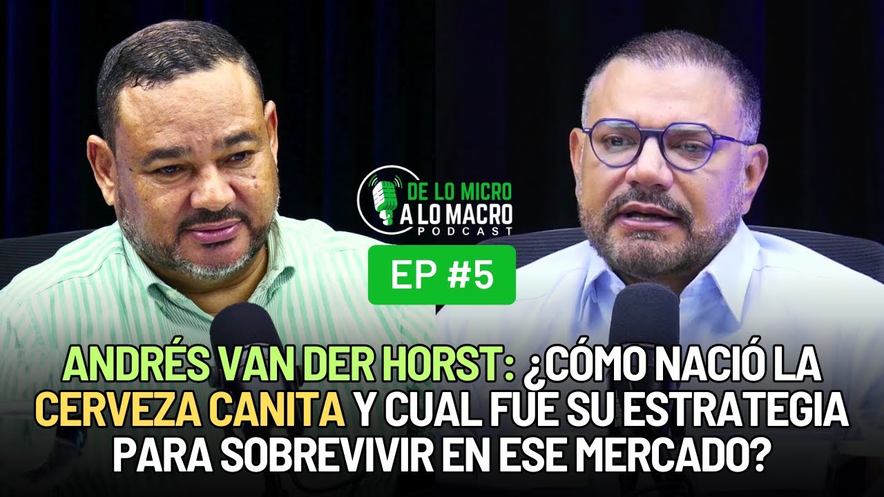Ep. 5 | La cerveza para turistas: cómo Andrés van der Horst convirtió Canita en marca de Punta Cana
