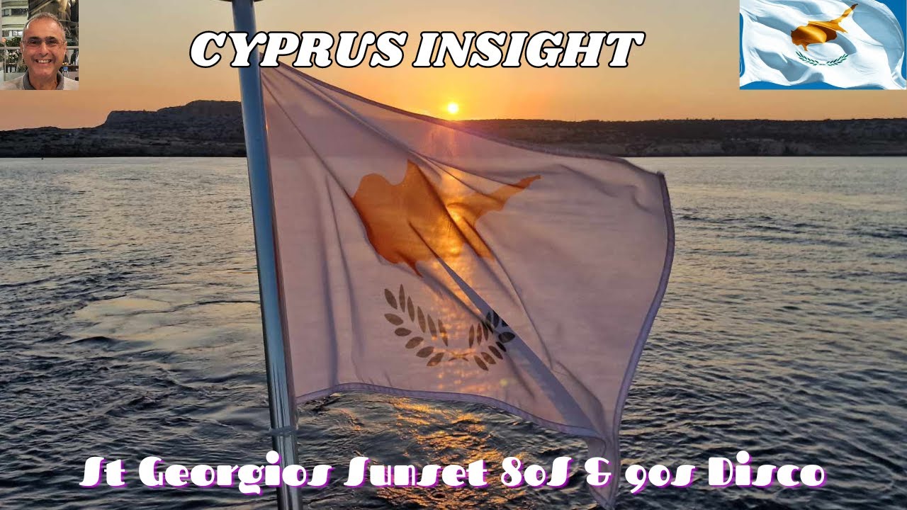 St Georgios Sunset Cruise Protaras Cyprus  with 80s & 90s Disco.