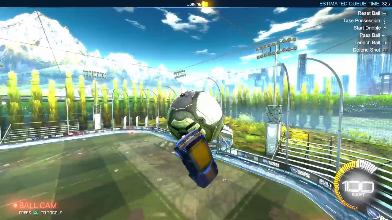 RL chillin with hyper and chezzak grinding ranked for a bit