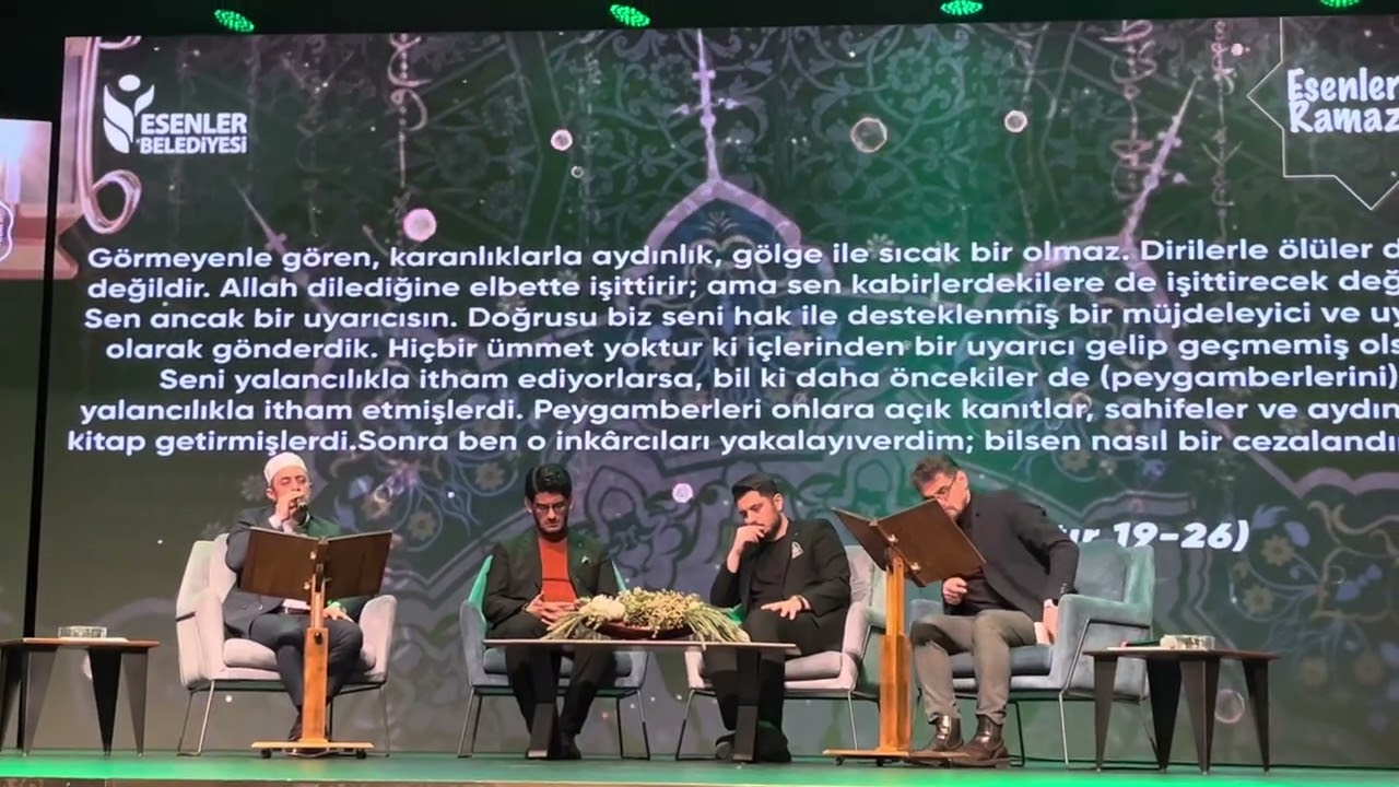 Ali TEL Esenler Kur'an-ı Kerim Tilaveti 18.03.2025