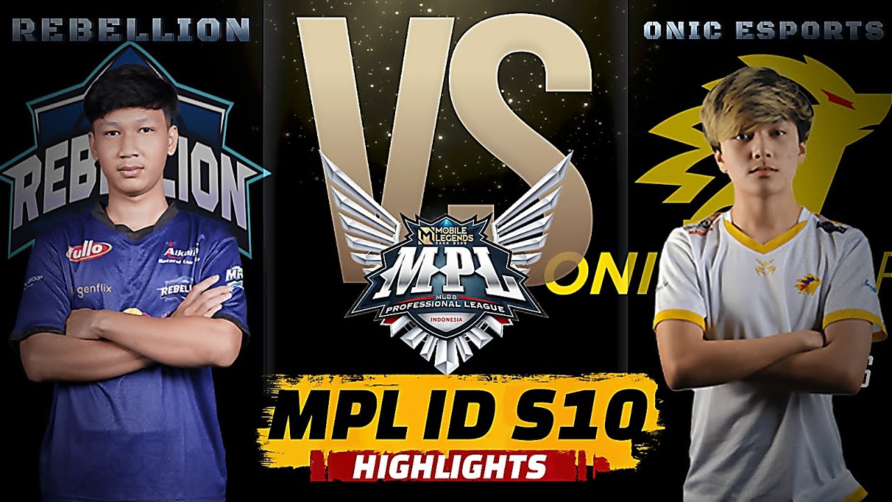 [ENG] ONIC ESPORTS VS REBELLION ZION HIGHLIGHTS | MPL ID SEASON 10