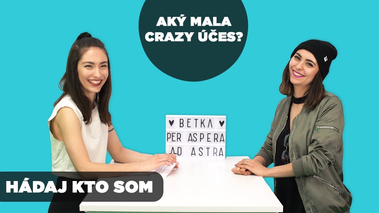 BETKA HÁDA ICH CRAZY ÚČESY | Hádaj kto som!