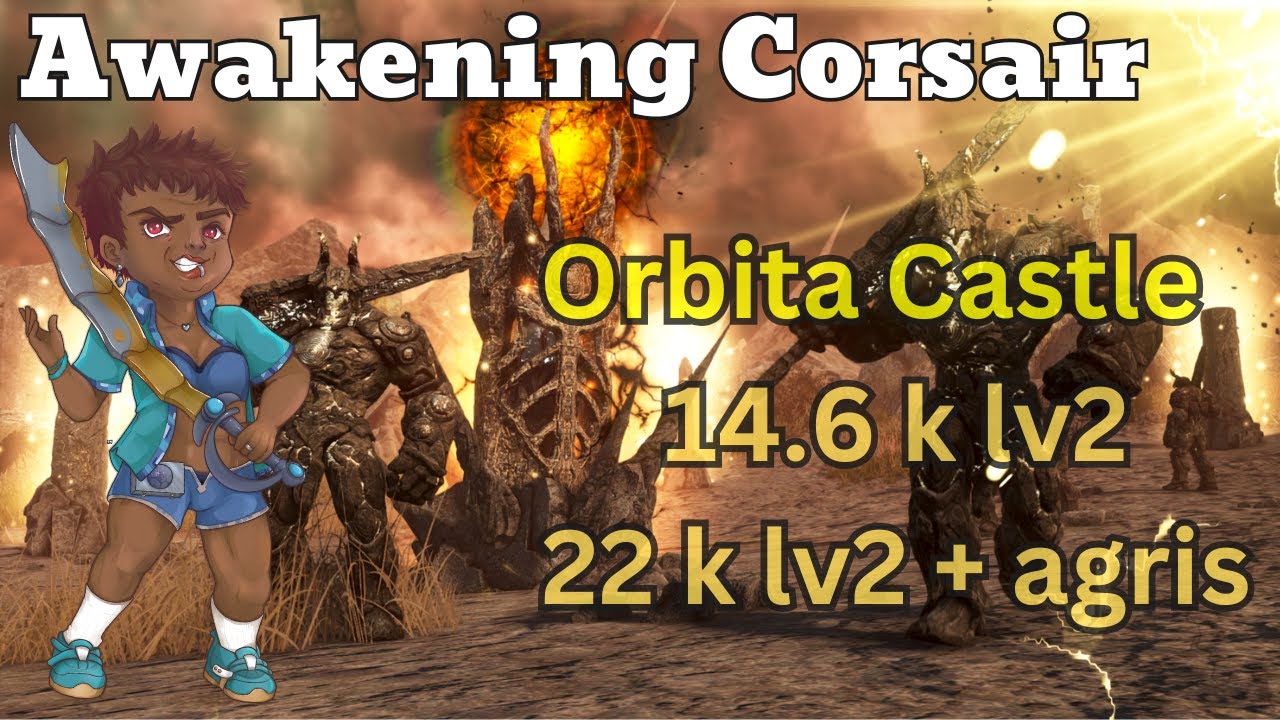 BDO | Awakening Corsair - 392ap | Orbita Castle| 14.6 k lv2 (22k agris)