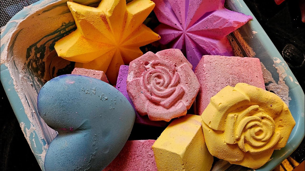 Requested Video for @Animemanhwa366 Colorful Chalk Crush ASMR 🌈 | Ultra Crunchy & Relaxing 