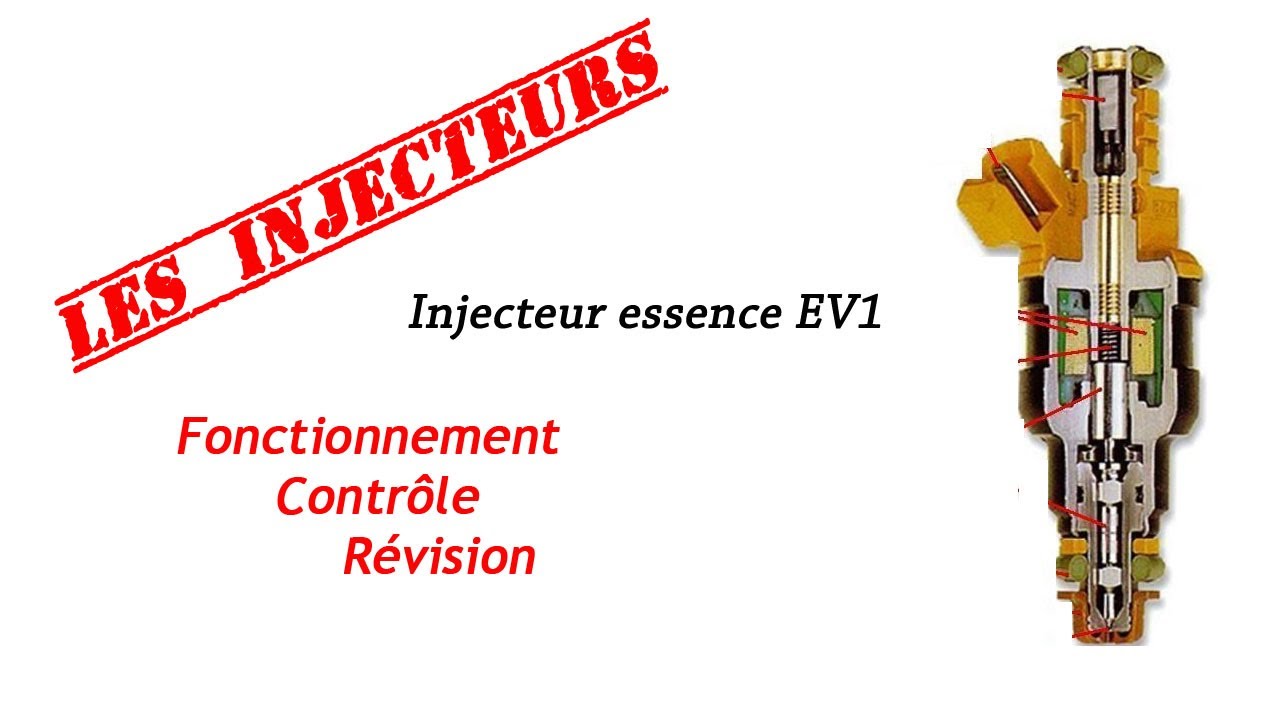 Injection  essence - Les injecteurs - Fonctionnement, Test, Nettoyage Réparation