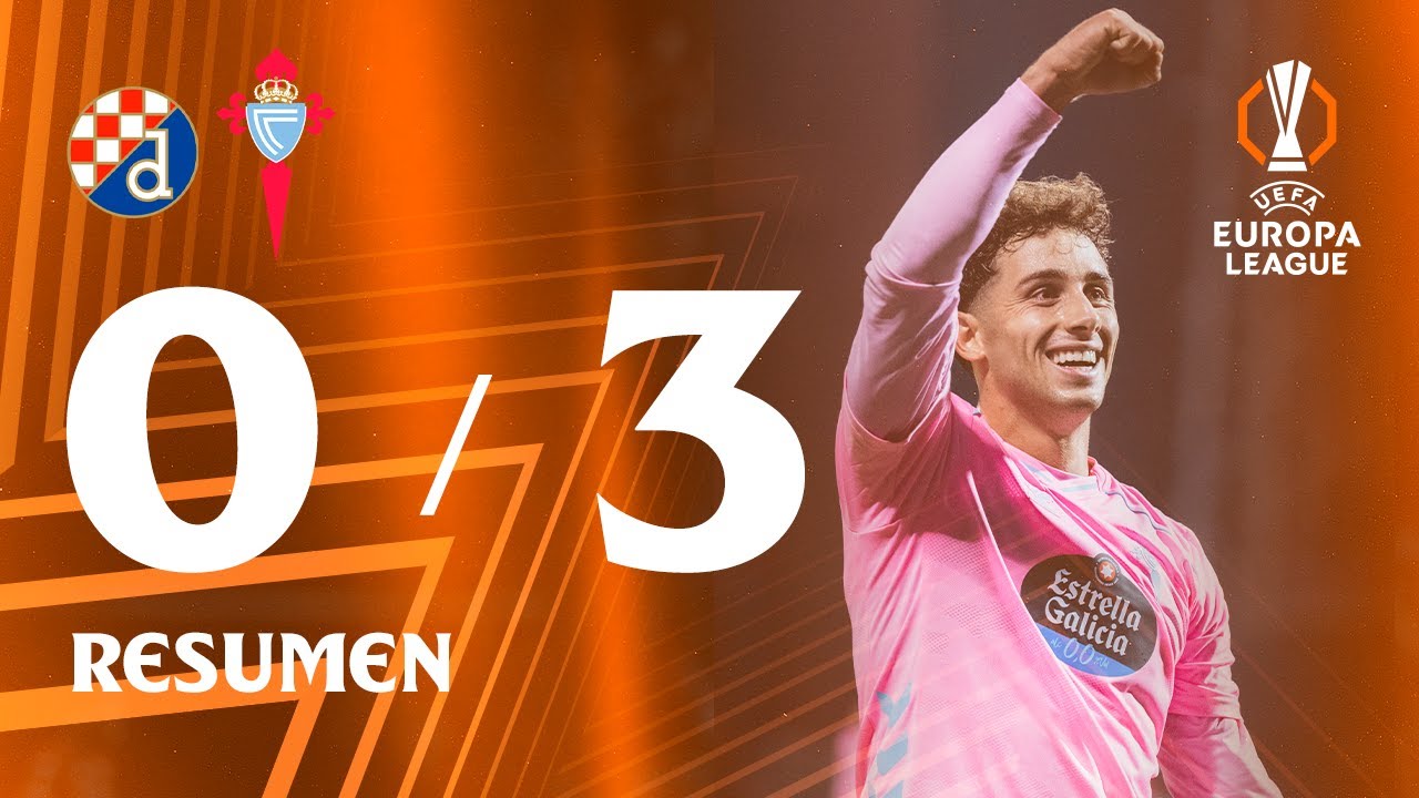 GNK Dinamo Zagreb vs Celta (0-3) | Resumen y goles | Highlights UEFA Europa League