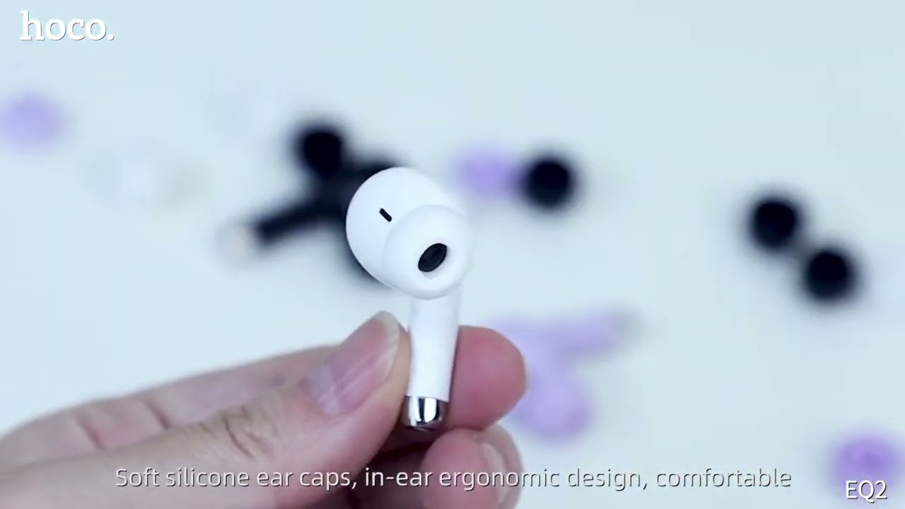 HOCO EQ2 TWS Wireless Bluetooth 5.3 Earphone Touch Control Earbuds