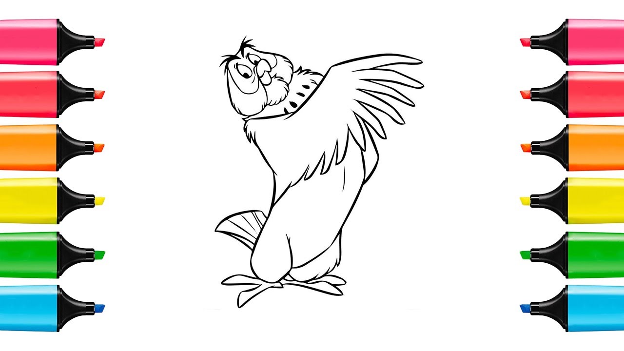 Owl from Winnie the Pooh Coloring Pages - Disney