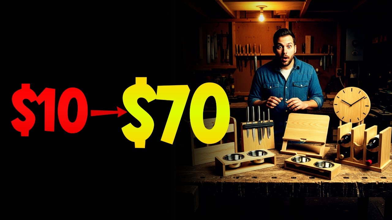 7 Simple Woodworking Builds You Can Sell for Fast Profit This Month