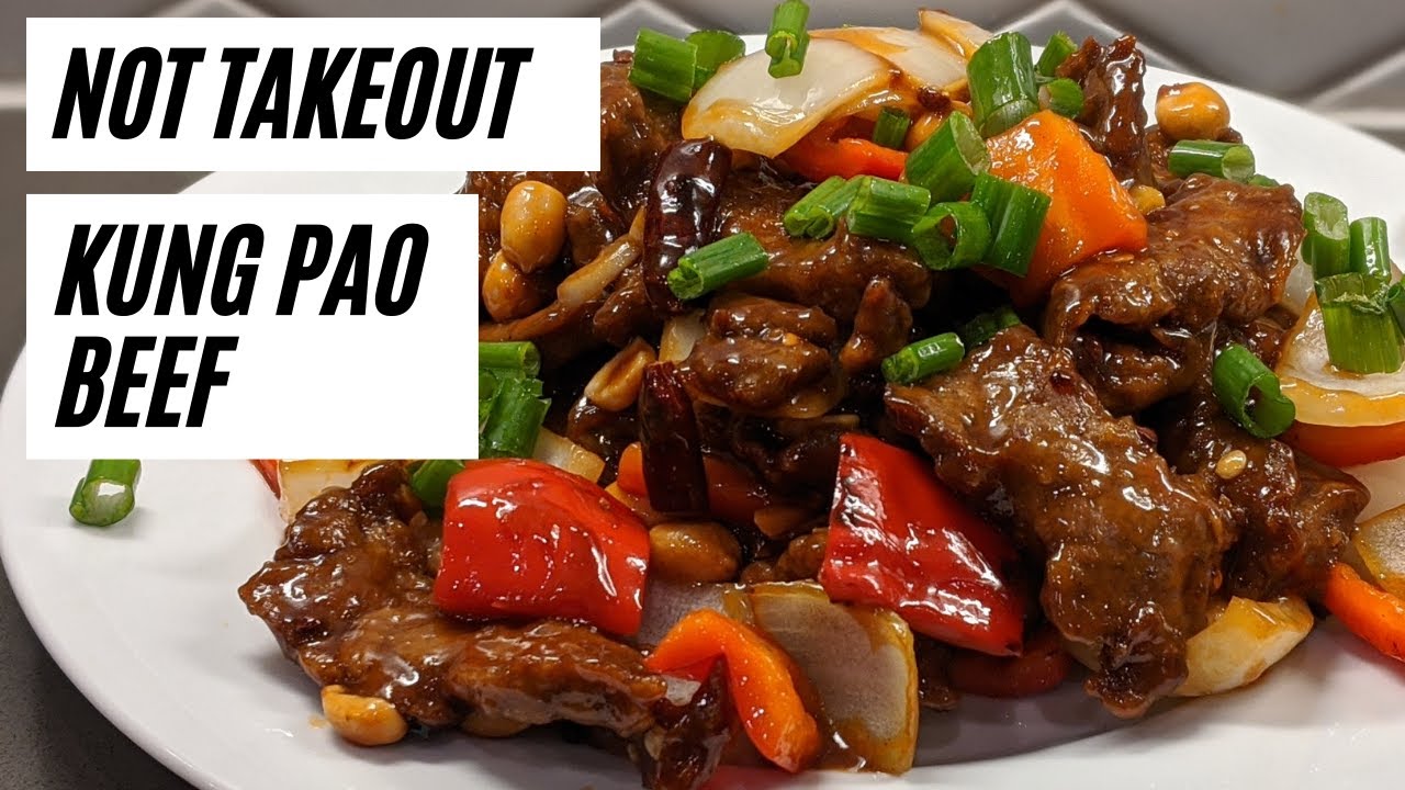 NOT TAKEOUT Kung Pao Beef