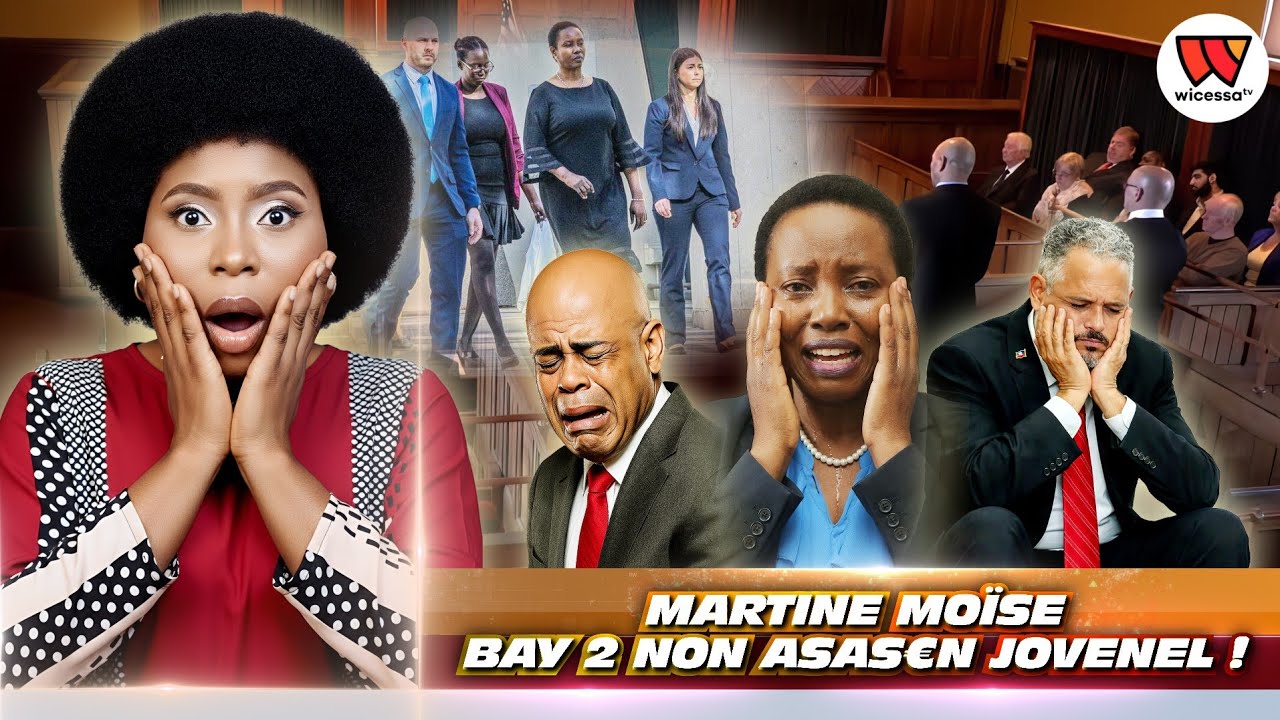 Bagay yo chavire..Martine Moise bay Jij ameriken 2 NOM moun ki nn T0uye Jovenel..Martely, ki nouvèl?