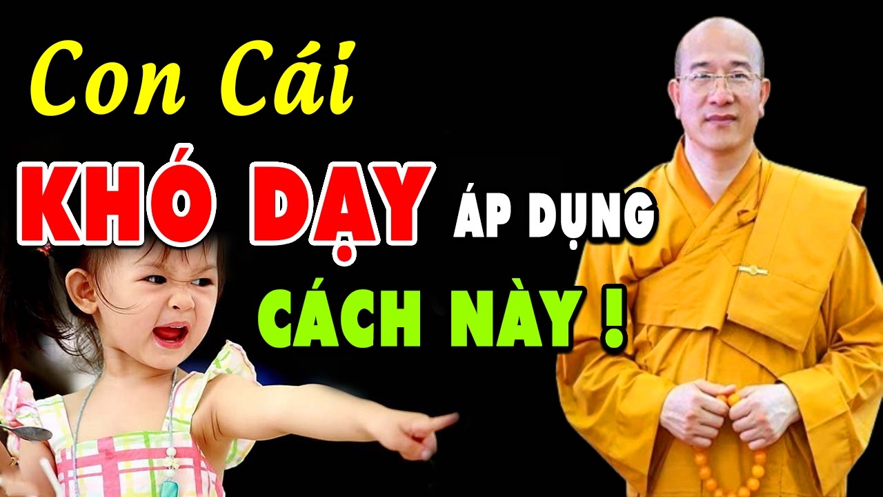 Con Cái Ngỗ Nghịch Khó Dạy hãy áp dụng cách này để dạy bảo - Vấn Đáp Thầy Thích Trúc Thái Minh