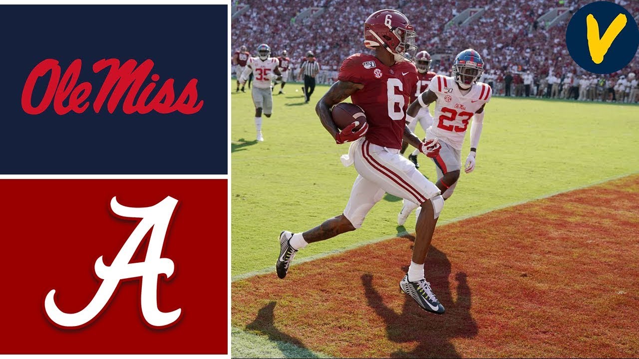 Ole Miss vs #2 Alabama | Week 5 | College Football Highlights | 2019