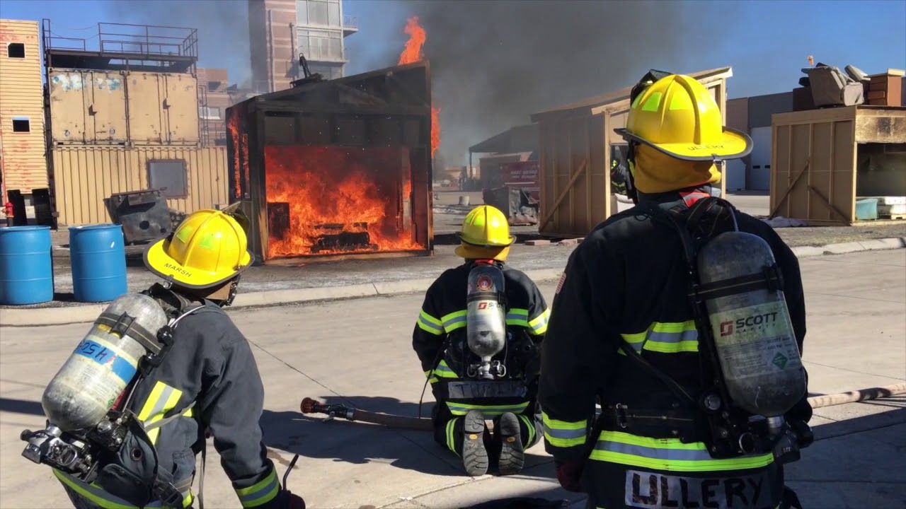 West Metro Fire Rescue: Fire Behavior Burn