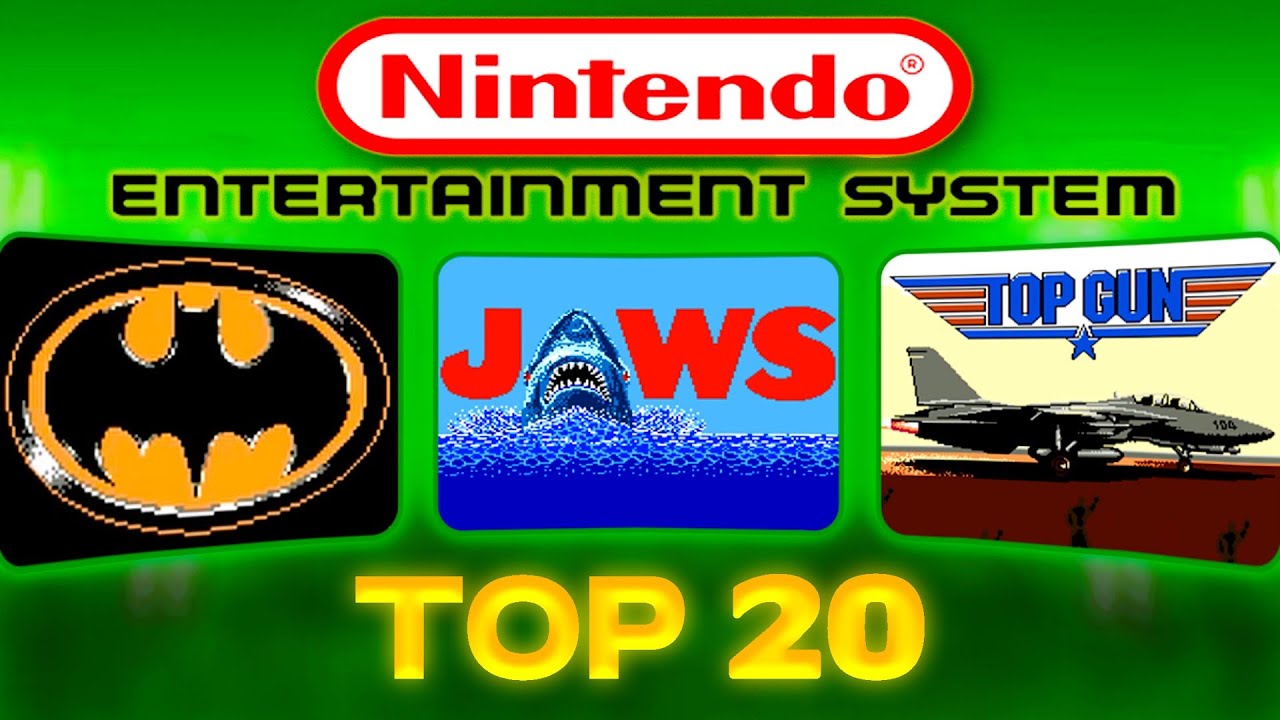 Top 20 Best Movie License Games for Nintendo Entertainment System NES