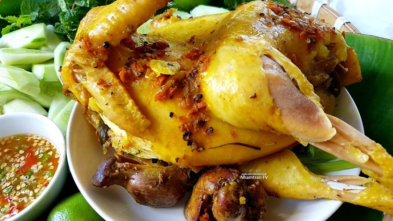 GÀ HẤP NƯỚC MẮM KIỂU Ủ MUỐI thịt ngọt thơm, mọng nước ngon hơn luộc hấp bằng nước |Nhamtran FV