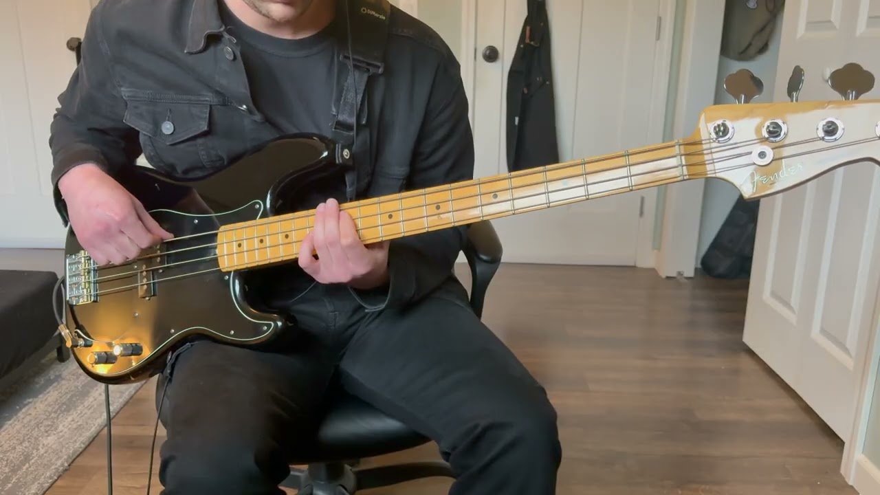 The 1975 - Happiness (Dance Floor Edit) - Bass Cover
