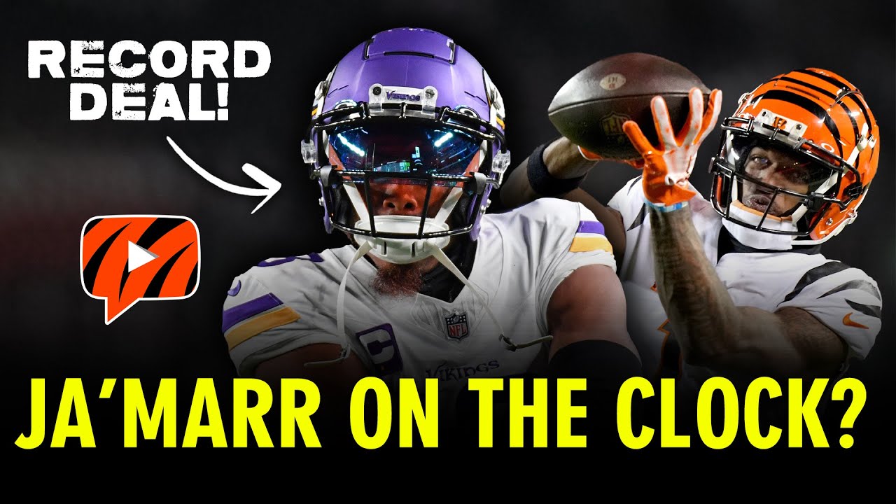 Justin Jefferson Gets RECORD-SETTING Contract | Ja'Marr Chase and Bengals Next?
