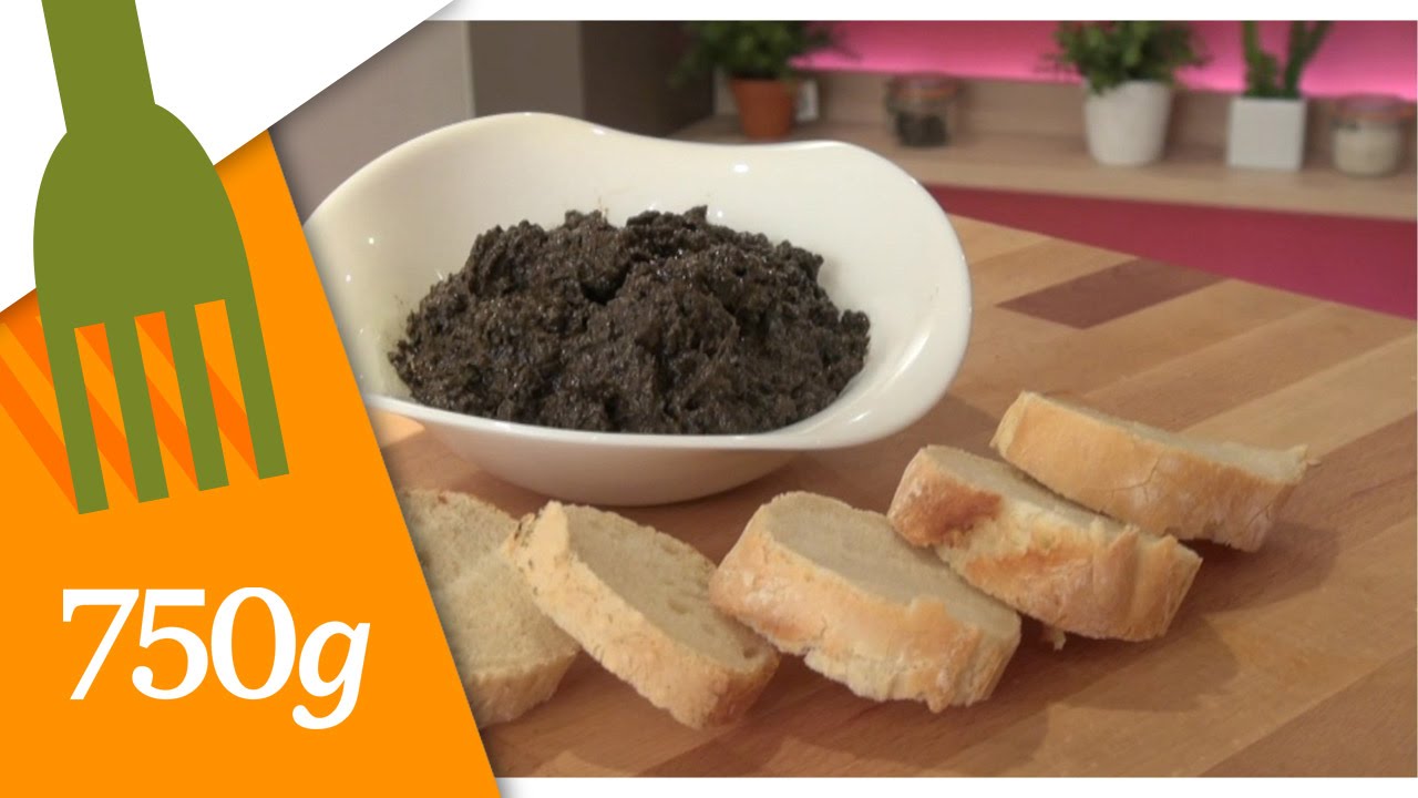 Recette de Tapenade maison - 750g