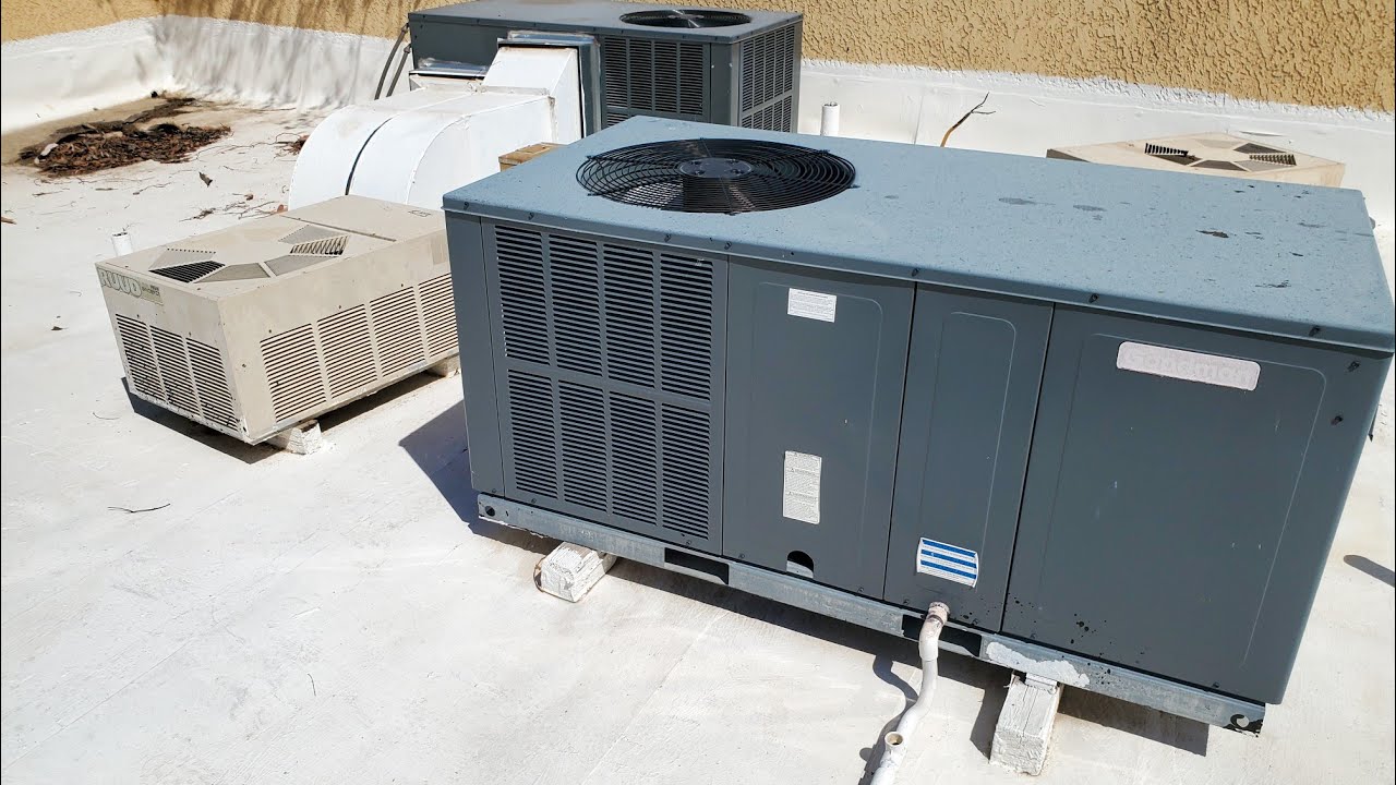 Diferencia de aire acondicionado split y package unit. #hvacespa&ntilde;ol #aireacondicionado