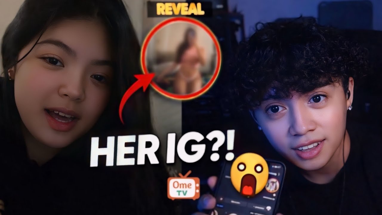 SHE LOOKED INNOCENT ON OmeTV… THEN I SAW HER INSTAGRAM 😳🔥